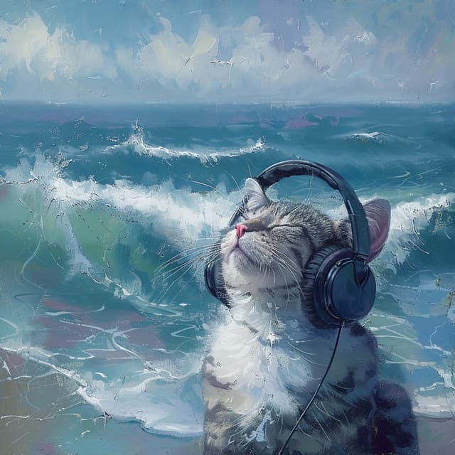 Ocean Whiskers: Cats Serene Sounds - Music for Cats Project