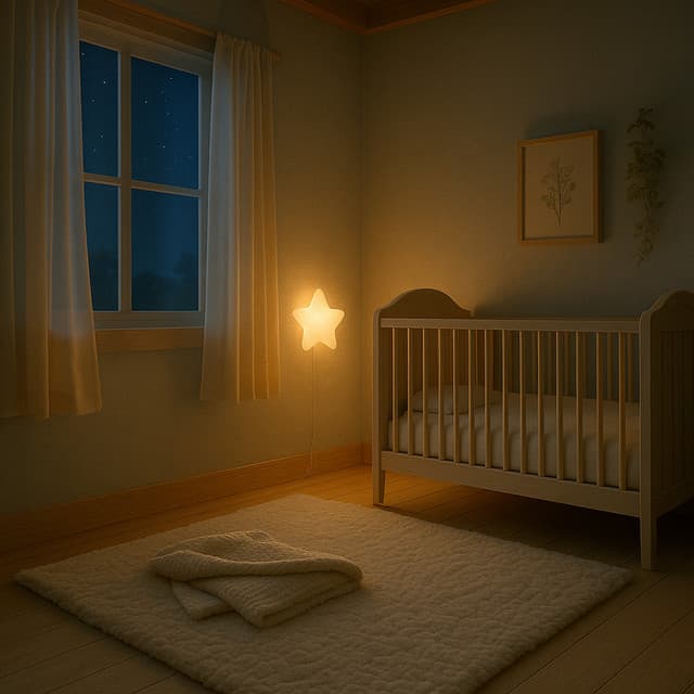 10 Lullaby Nights: Nightlight Melodies - Calm Music