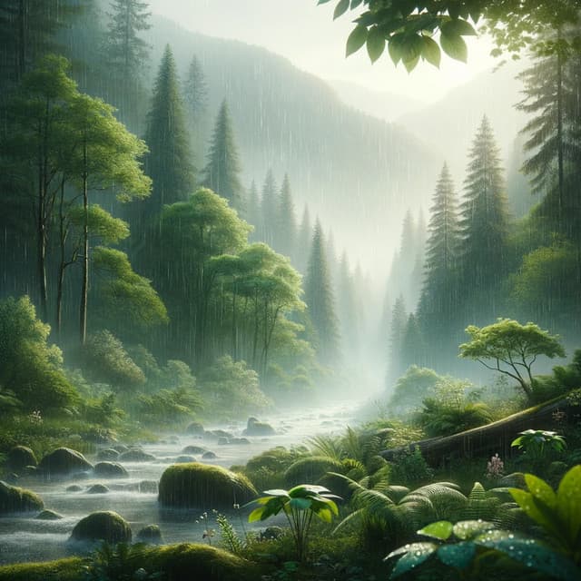 Rain's Caress: Nature's Touch for Relaxation - Infinity Sounds