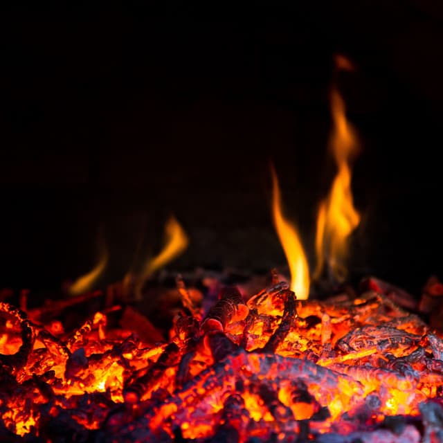 Radiant Fire Harmony: A Melodic Journey Through Glowing Embers - Sacred Solfeggio Frequencies