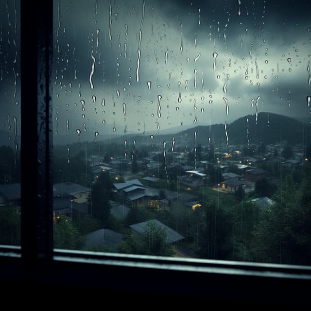 Massage in the Rain: Soothing Droplets - Smooth Dinner Music