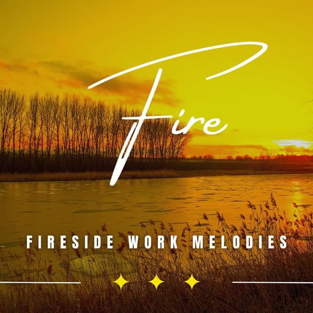 Flames of Focus: Binaural Fire Sounds for Professional Success - Fireplace Relax