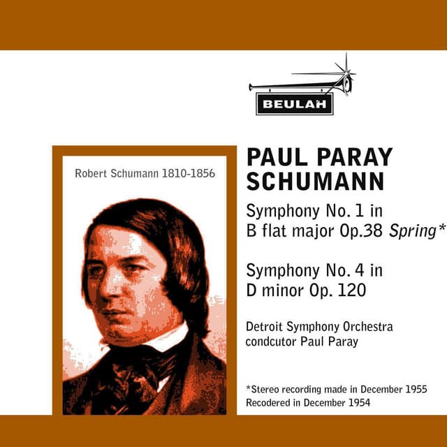 Schumann: Symphony No. 1 - Symphony No. 4 - Robert Schumann