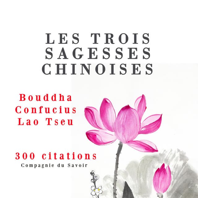 Les trois sagesses chinoises, Confucius, Lao Tseu, Bouddha - Confucius