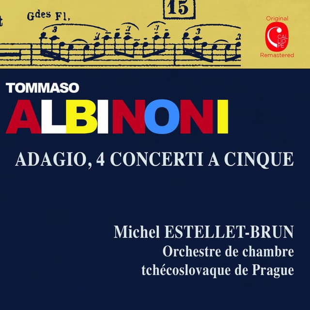 Albinoni: Adagio in G Minor & Concerti a cinque, Op. 7 - Tomaso Albinoni