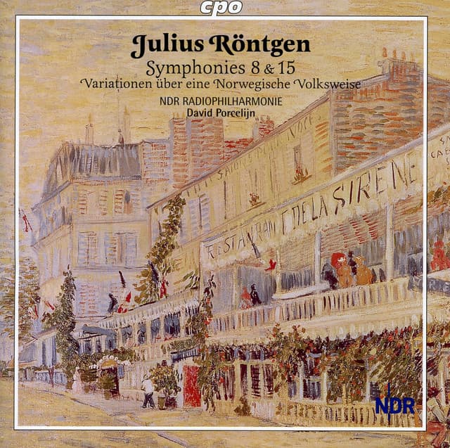 Rontgen: Symphonies Nos. 8 & 15 / Variationen uber eine Norwegische Volksweise - Julius Röntgen