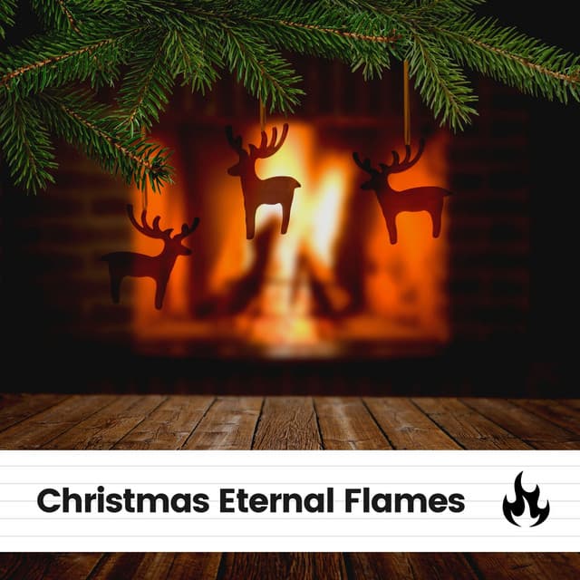 Christmas Eternal Flames - Fire Sounds Sleep