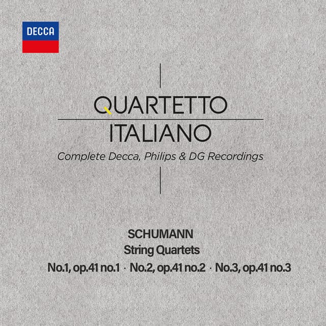 Schumann: String Quartets Nos. 1-3 - Robert Schumann