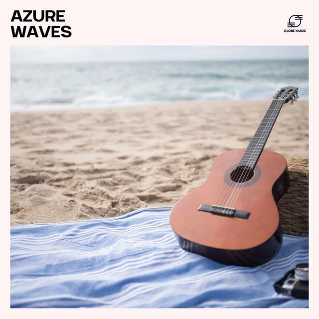 Azure Waves: Calm Guitar Music - Jazz Guitar Music Zone