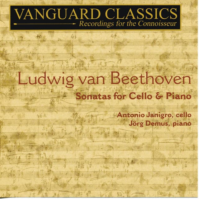 Beethoven: Sonatas for Cello & Piano - Ludwig van Beethoven