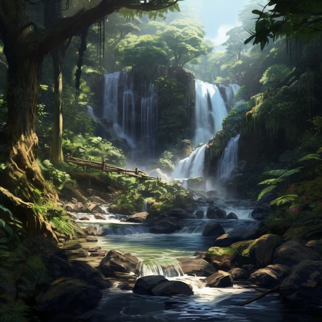 Waterfall Slumber Serenade: Sleep Soundscape - Waterfalling
