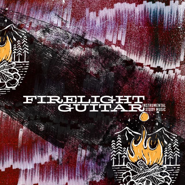 Firelight Guitar - Instrumental Study Music
