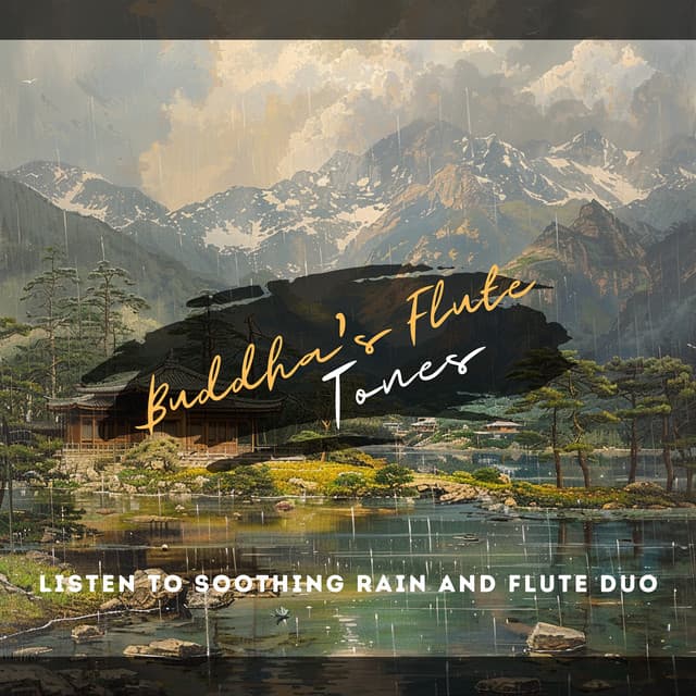 Listen to Soothing Rain and Flute Duo - Buddha's Flute Tones