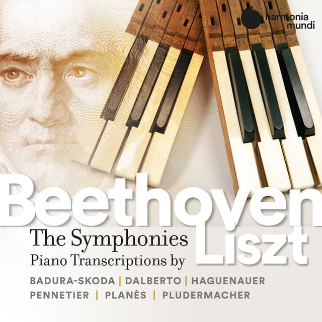 Beethoven: Complete Symphonies transcribed for the piano by Franz Liszt - Ludwig van Beethoven