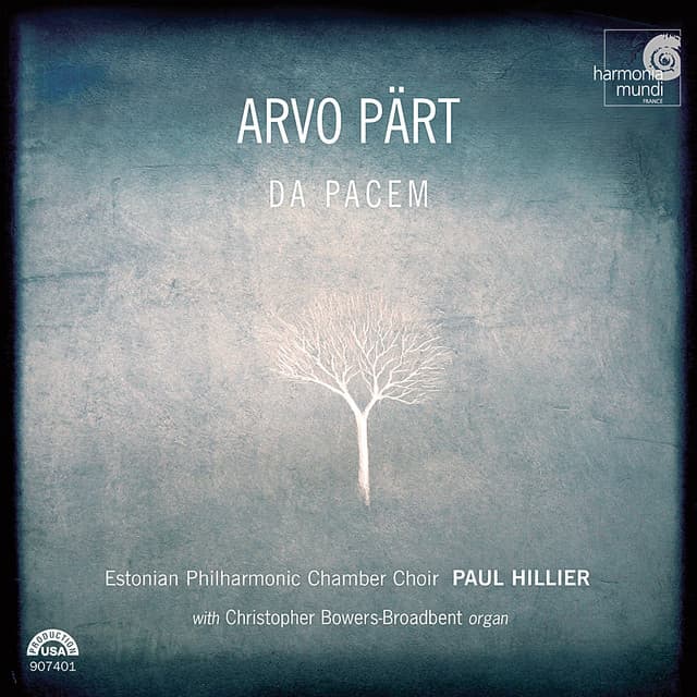 Arvo Pärt: Da pacem - Arvo Pärt