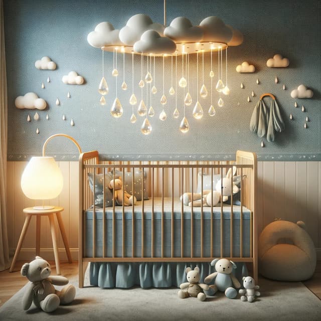 Baby's Rain Lullaby: Gentle Drops - Energy Orbiting
