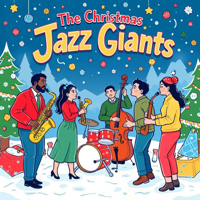 Frosty Nights Smooth Jazz Holiday Collection - The Christmas Jazz Giants