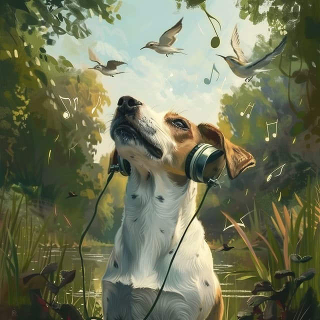 Binaural Birds for Dogs: Canine Calm Melodies - 92 96 Hz - The Dog Relaxer