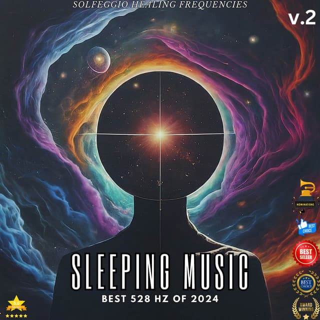 Sleeping Music 528 Hz of 2024 Solfeggio, Healing Frequency, Relaxing music, Focus Music, Meditate, Soothing, Ambient, Alexa Relax, Alexa Calm, Mood Music - Solfeggio Frequencies 528Hz