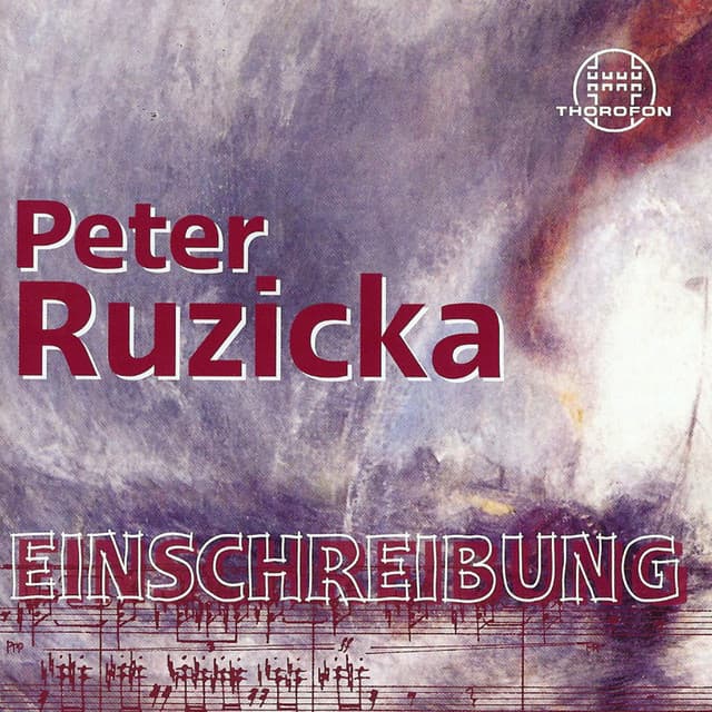 Ruzicka: Einschreibung - Peter Ruzicka