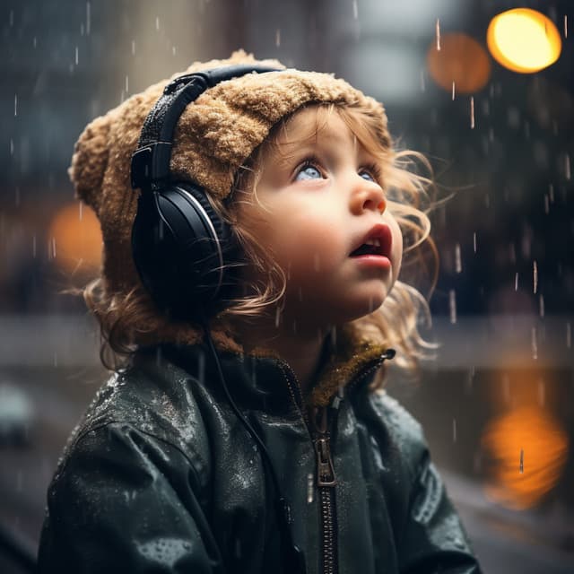 Baby Lullaby: Gentle Rain Melody - Blissful Bunny