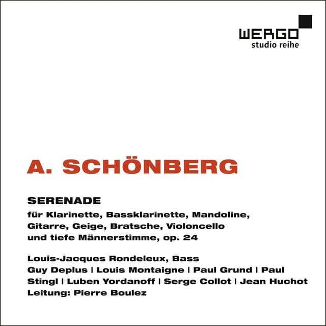 Schönberg: Serenade, Op. 24 - Arnold Schoenberg