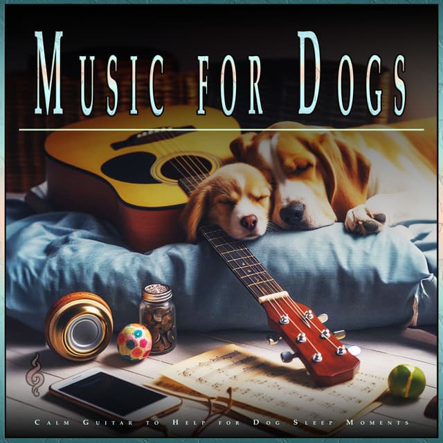 Music for Dogs: Calm Guitar to Help for Dog Sleep Moments - Dog Music Dreams