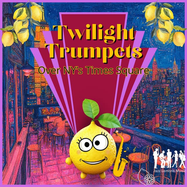 Twilight Trumpets Over NY’s Times Square - Jazz Lemons Music