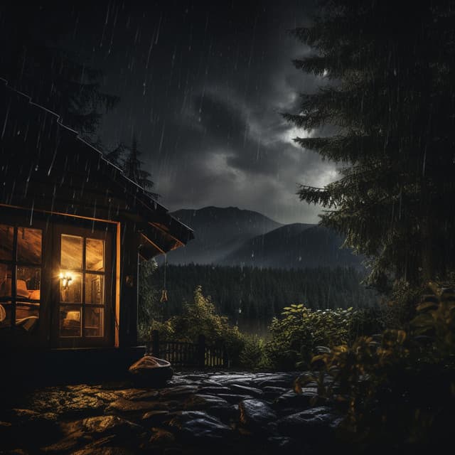 Soothing Nighttime Nature's Deluge - Sleep Please