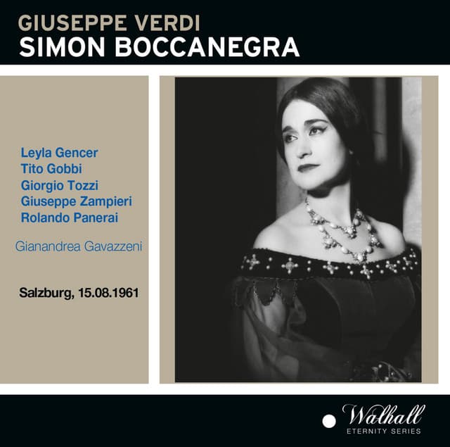 Simon Boccanegra staring Leyla Gencer - Giuseppe Verdi