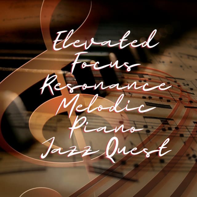 Elevated Focus Resonance: Melodic Piano Jazz Quest - Old Jazz Lounge
