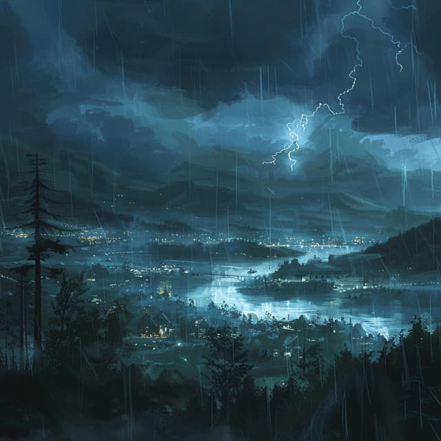 Binaural Rain and Thunder Lullabies for Deep Rest - Sleep Repeat