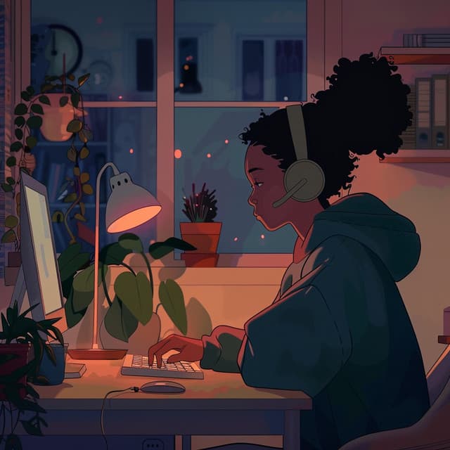 Study Beats Lofi: Focused Rhythms - Alpha Waves Concentration