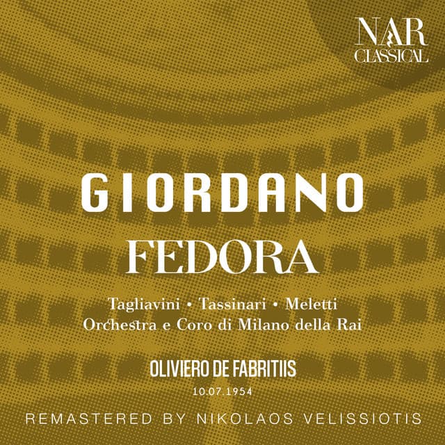 GIORDANO: FEDORA - Umberto Giordano