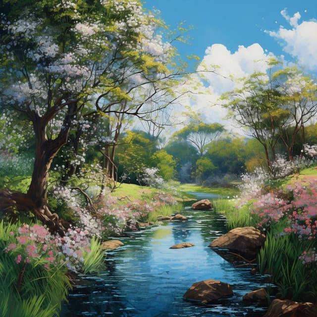 A River's Majestic Symphony - Cure Stream