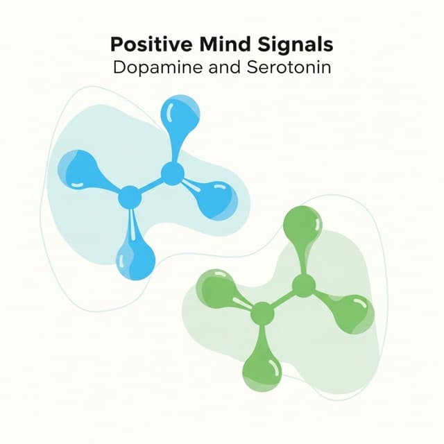 Positive Mind Signals Dopamine and Serotonin - Dave Arkenston