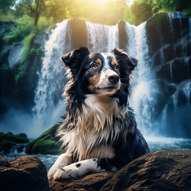Melodic Pet Waves: Soothing Sounds for Companions - Nature & Sounds Background