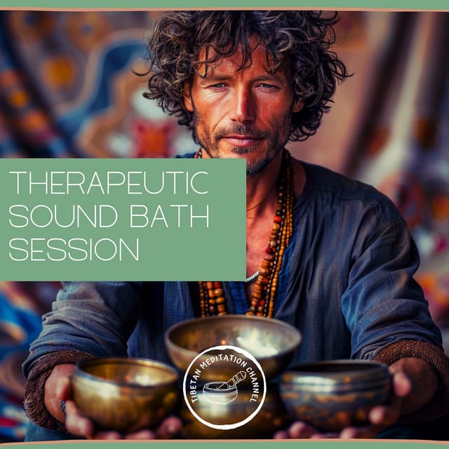 Therapeutic Sound Bath Session: Crystal Singing Bowl Meditation - Tibetan Meditation Channel