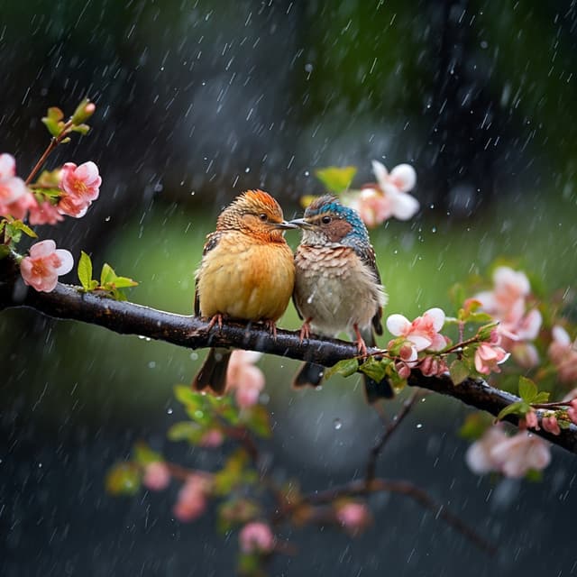 La Lluvia De La Naturaleza Se Encuentra Con Los Pájaros De La Mañana - Voces Orbitales