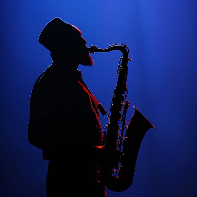 Salón de jazz nocturno