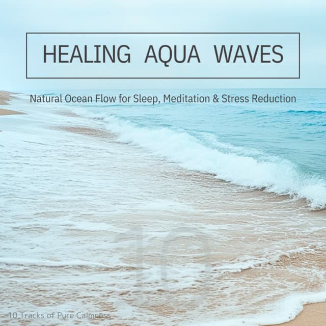Healing Aqua Waves: Natural Ocean Flow for Sleep, Meditation & Stress Reduction - Ocean Waves for Deep Sleep