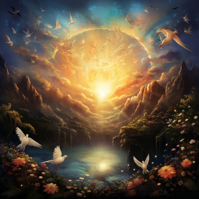 Celestial Dawn: Nature's Awakening Chorus - Morning Chill Out Playlist