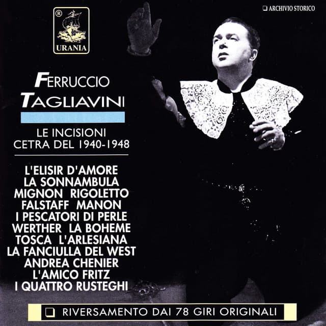 Ferruccio Tagliavini - Cetra Recordings 1940-1948 - Ferruccio Tagliavini