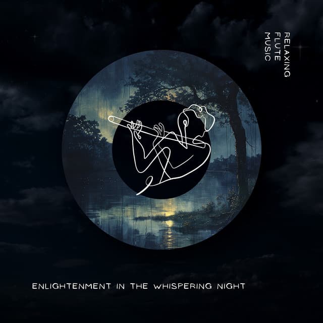 Enlightenment in the Whispering Night - Relaxing Flute Music