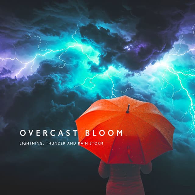 Overcast Bloom - Lightning, Thunder and Rain Storm
