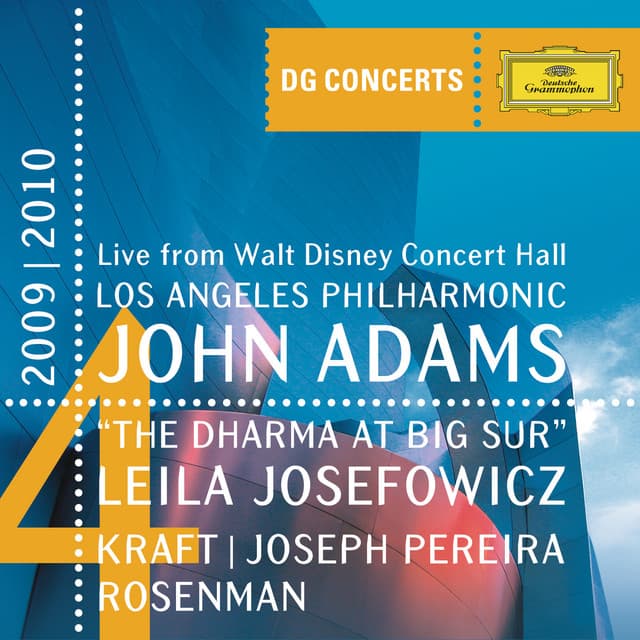 Adams: The Dharma at Big Sur / Kraft: Timpani Concerto No.1 / Rosenman: Suite from Rebel Without a Cause - Leila Josefowicz