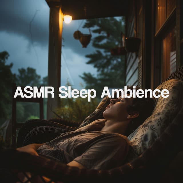 ASMR Sleep Ambience - Sounds Of Nature : Thunderstorm, Rain