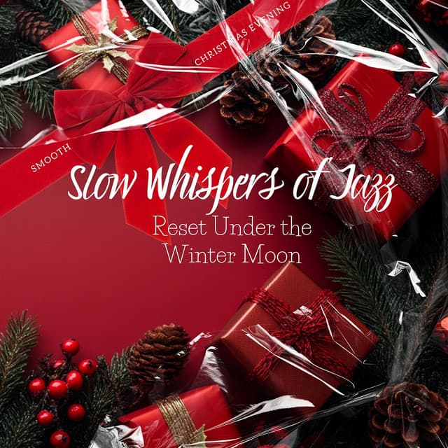 Slow Whispers of Jazz: Reset Under the Winter Moon - Smooth Christmas Evening