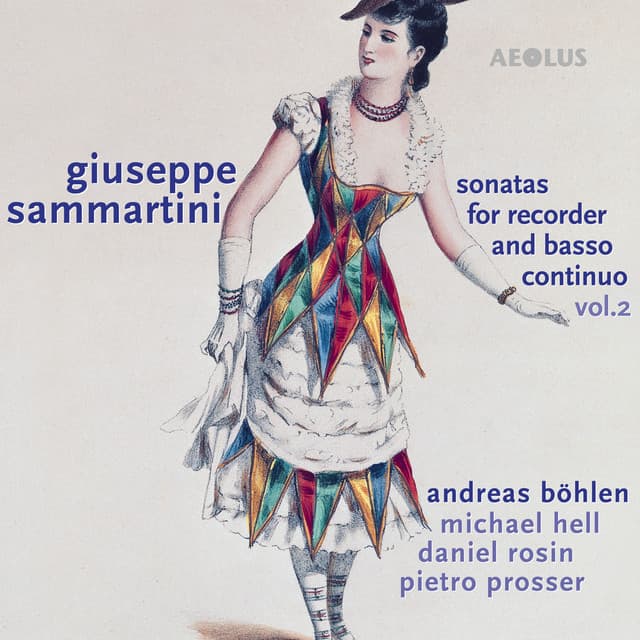 Giuseppe Sammartini: Sonatas for Recorder and Basso continuo, Vol.2 - Giuseppe Sammartini