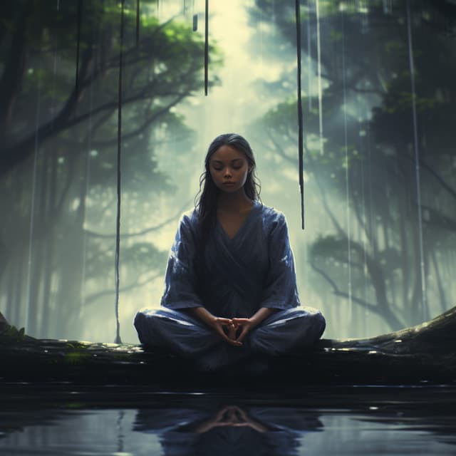 Zen Melódico: Serenidad De Meditación Con Lluvia - Breves momentos